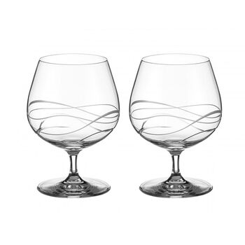 Dartington Twilight Brandy Glasses – Pair, 2 of 3