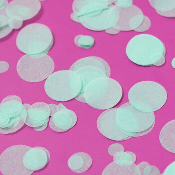 Mint Wedding Confetti | Biodegradable Paper Confetti, 4 of 6