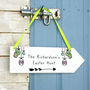 Personalised Easter Hunt Arrow Sign, thumbnail 4 of 6