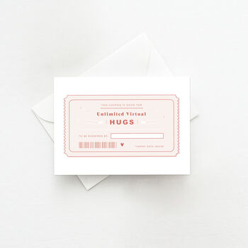 Virtual Hug Coupon Card, 6 of 8