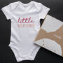 Organic Cotton Little Wildflower Baby Grow, thumbnail 1 of 5