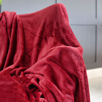 Personalised Red Pet Blanket, 4 of 5