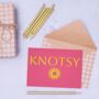 Printed Pink And Red Wavy Christmas Mug, thumbnail 4 of 4