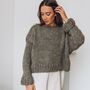 Knit Your Own Beginners Boatneck Jumper Kit, thumbnail 1 of 12
