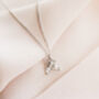 Bee Gold/Silver Plated Cubic Zirconia Necklace, thumbnail 1 of 8