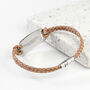 Personalised Men's Celtic Trinity Statement Bracelet, thumbnail 10 of 12
