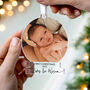 Baby's First Christmas Photo Ornament 2025, thumbnail 11 of 11