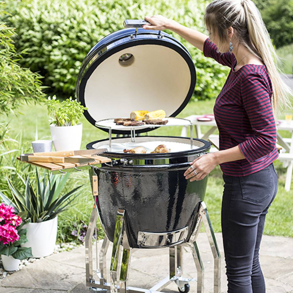 kamado extra large oven bbq by garden leisure | notonthehighstreet.com