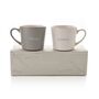 Ceramic Stoneware 'Always And Forever' Mug Gift Set For Couples, thumbnail 1 of 3