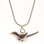 Silver 'Lovey Dovey' Bird Necklace, thumbnail 3 of 3