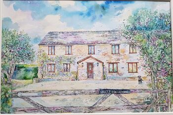 Personalised House Portrait Painting, 8 of 12