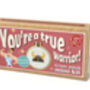 You're A True Warrior! Mini Matchbox Cross Stitch Kit, thumbnail 2 of 5
