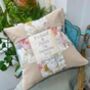Natural Linen Commemorative Cushion, thumbnail 11 of 12