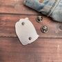 Witch In The Snow Forest With Lantern Enamel Pin, thumbnail 2 of 4