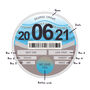 Personalised Tax Disc Mouse Mat, thumbnail 3 of 8