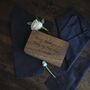 Dark Wood Personalised Groomsman Box Gift Set, thumbnail 4 of 8