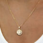 Golden Sun Pendant Necklace, thumbnail 2 of 3