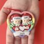 Couple Personalised Christmas Decoration, thumbnail 2 of 3