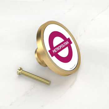 London Underground Tube Line Cupboard Knobs, 8 of 9
