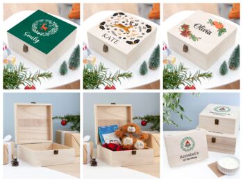 Personalised Medium Christmas Eve Box, 3 of 6