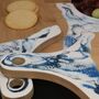 Resin Art, Cheese And Nibbles Serving Board Blue, thumbnail 2 of 2