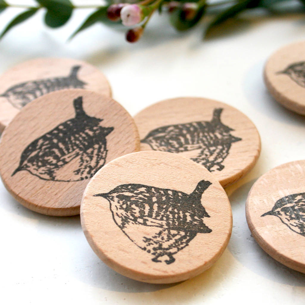 Wren Clear Rubber Stamp By Little Stamp Store