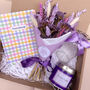Violet Gift Hamper With Dried Flowers, thumbnail 3 of 4