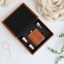 Personalised Pu Leather Wedding Hip Flask, thumbnail 5 of 6