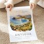 Antigua Caribbean Island Travel Print, thumbnail 3 of 7