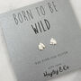 Wild Horse Sterling Silver Earrings, thumbnail 4 of 7