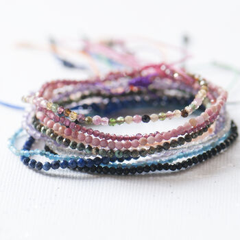What Goes Around Comes Around Positivity Gemstone Bracelet, 2 of 12