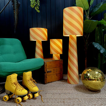 Portable Helter Skelter Lamps In Marmalade, 2 of 5