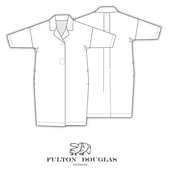 Fulton Douglas Easy Denim Smock Dress, 3 of 11