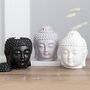 White Buddha Head Oil Burner, thumbnail 3 of 6