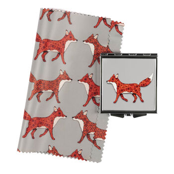 Red Fox Compact Mirror, 4 of 10