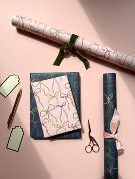 Luxury Bow Pattern Wrapping Paper, 4 of 11