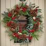 Luxury Berry Bushel Christmas Wreath, thumbnail 1 of 6