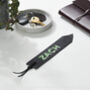 Personalised Leather Colour Pop Bookmark, thumbnail 3 of 3