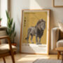 Lion | Big Cat Art Print, thumbnail 7 of 8