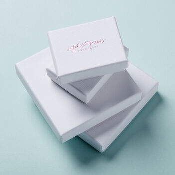 Personalised Sterling Silver Pink Cupcake Earrings, 3 of 3