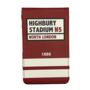Arsenal Highbury Golf Scorecard Holder, thumbnail 1 of 4