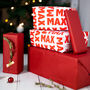 Personalised Recyclable Name Wrapping Paper, thumbnail 4 of 6