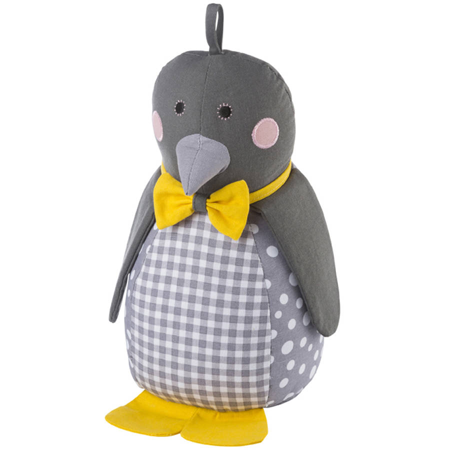 penguin door stop by ulster weavers | notonthehighstreet.com