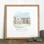 Personalised Watercolour House Sketch, thumbnail 6 of 10