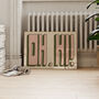 Oh Hi Horizontal Retro Wall Art Print, thumbnail 2 of 10