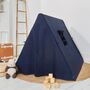Personalised Midnight Blue A Frame Playhouse Tent, thumbnail 2 of 5