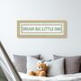 Framed Panoramic Dream Big Little One Print, thumbnail 1 of 12