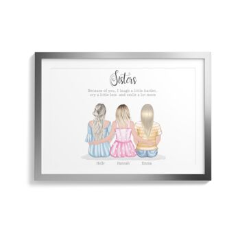 Personalised Gift For Sister, Present For Sister, 2 of 12