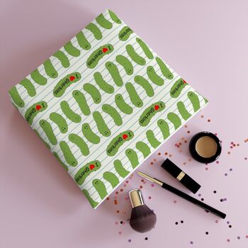 Gherkin Party Cosmetic Bag, 2 of 3