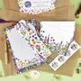 Wildflower Watercolour Stationery Gift Set, thumbnail 5 of 6